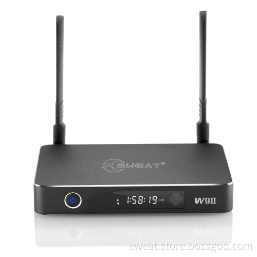 Amlogic S912 android 6.0 tv box W9-II with dual antennas